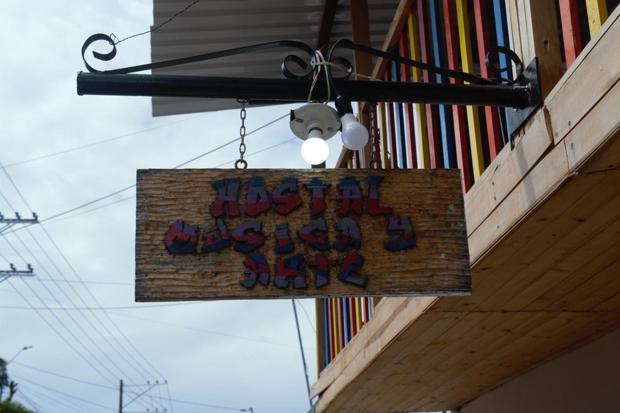 Hostal Musica Y Arte San Agustín Buitenkant foto