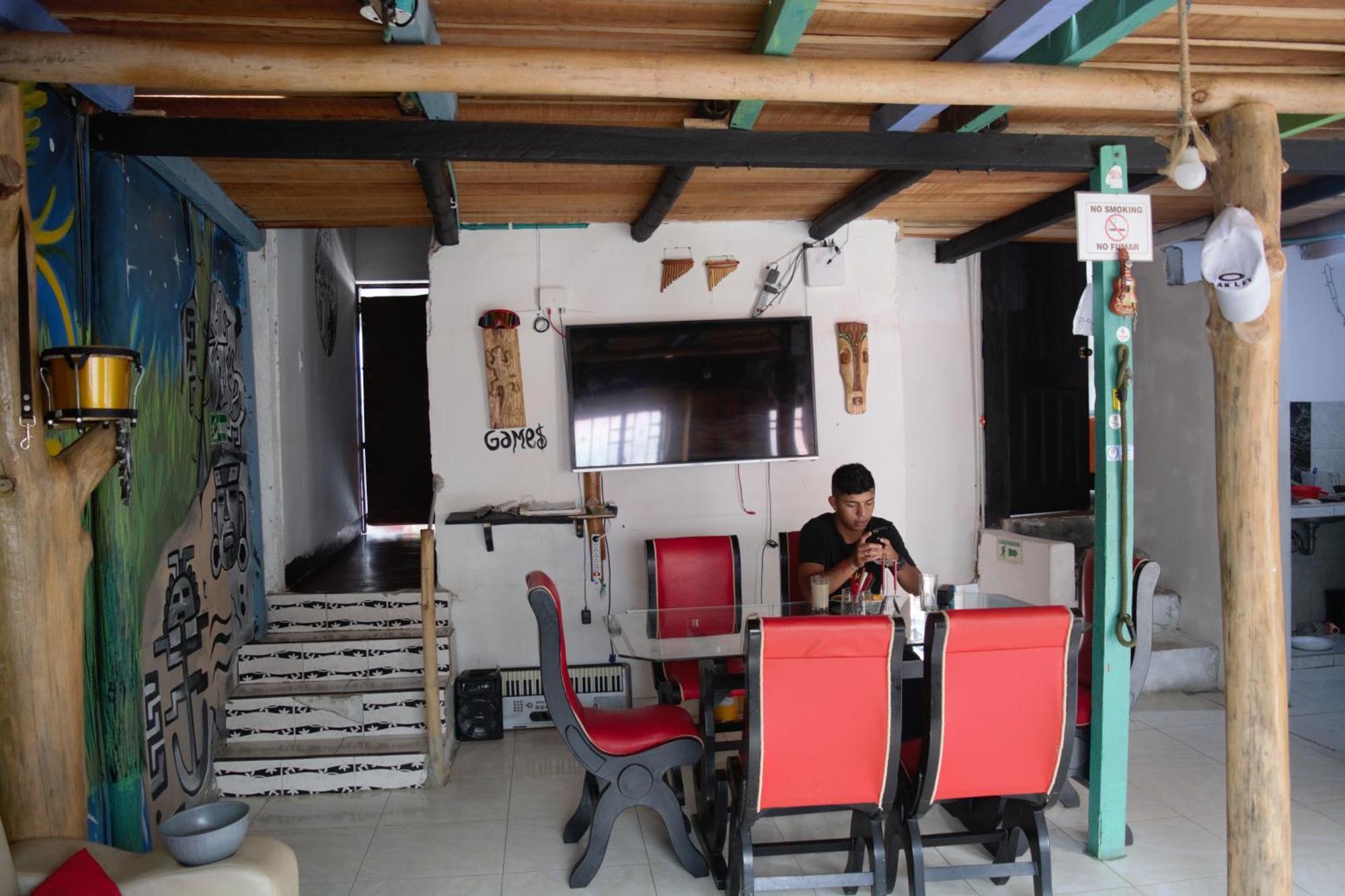 Hostal Musica Y Arte San Agustín Buitenkant foto